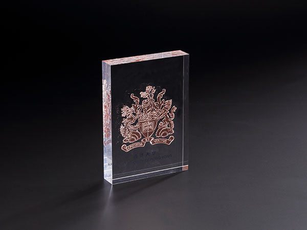 亞克力無(wú)縫熱壓展示臺(tái) BY-BP07